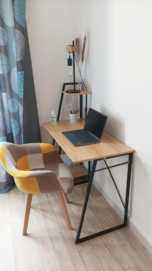 Loudeac : Appartement T2 Chaleureux Centre Ville Luaran gambar